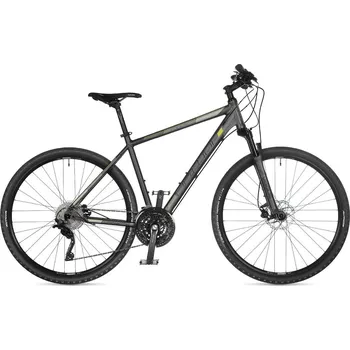 AUTHOR Codex 2024 - šedá-matná/limeta Velikost rámu kol US: 16"(US:S)