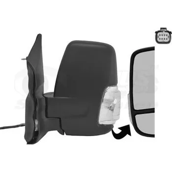 Auto zrcátko Vnější zpětné zrcátko VAN WEZEL 1991815