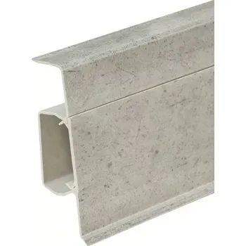 soklová lišta Lišta soklová SLK 60 Q Döllken, 4113 - 2,5m (Elektrikářská podlahová lišta Döllken SLK60 Q lišta 5129200 4113)