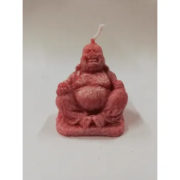 Svíčka Svíčka vonná z palmového vosku - budha - Malina, meloun