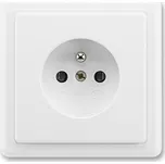 ABB s.r.o. Zásuvka 1-násobná šroubová bílá CLASSIC
