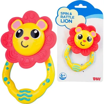 HAP-P-KID Chrastítko pro miminka - Lev