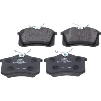 Brzdová destička Sada brzdových destiček, kotoučová brzda VALEO 301180