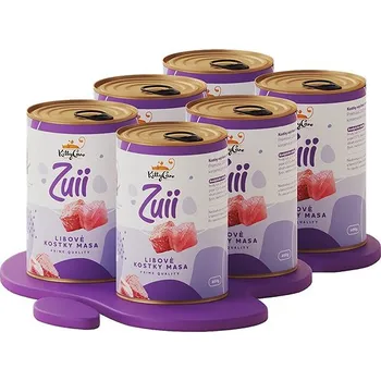 KittyCare Zuii Libové kostky masa 6 × 400 g