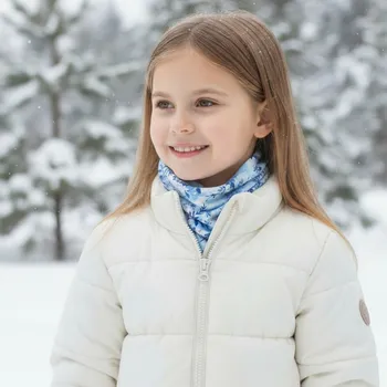 Nákrčník Ebbie Bavlněný nákrčník - LEDOVÉ KVĚTY Velikost: dětský