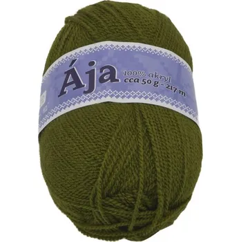 Příze Příze ÁJA Zelená BX6558 - 50g / 217 m