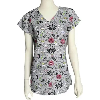 Zdravotnický oděv Zdravotnická halena s potiskem COVIDI modaprozdravotniky.cz Velikost: S H-675-S