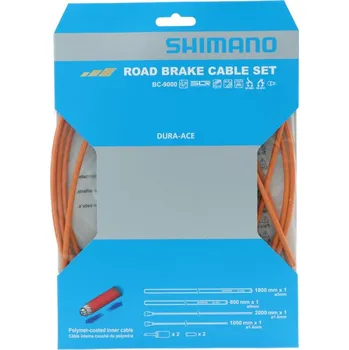 Lanko pro jízdní kolo brzdový set Shimano DURA-ACE BC-9000 oranžový