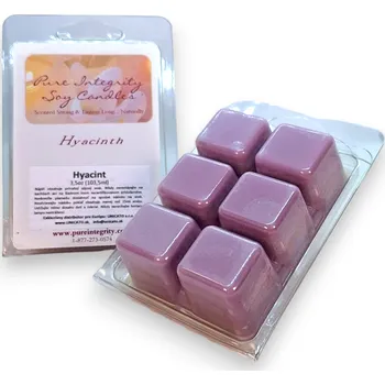 Svíčka Pure Integrity USA Vonný sójový vosk HYACINT (HYACINTH) 3,5 oz (103 g)