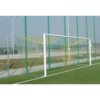 Fotbalový míč Fotbalová branka 7,32x2,44 m, ovál 120/100 mm (AL), do pouzder, spodní rám v ceně + tyče za branku k vypnutí sítě