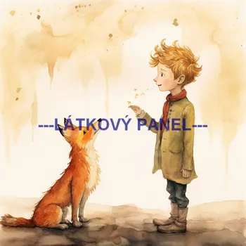 Látkový panel - Dětský - DE-225 Velikost: 25x25cm, Materiál: Bavlna
