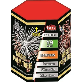 Ohňostroj - baterie výmetnic magic palm tree 19 ran