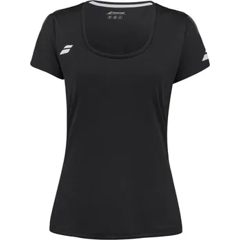 Dámské tričko TRIČKO BABOLAT PLAY CAP SLEEVE TOP DÁMSKÉ ČERNÁ/ČERNÁ M
