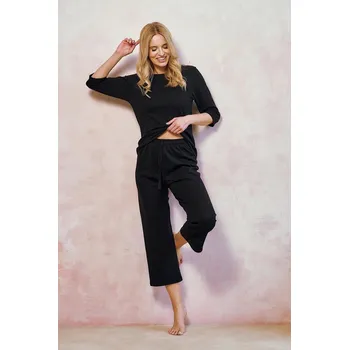 Dámské pyžamo Taro Melania pyžamo 3445 7/8 S-XL Z25/26 dámské černá XL