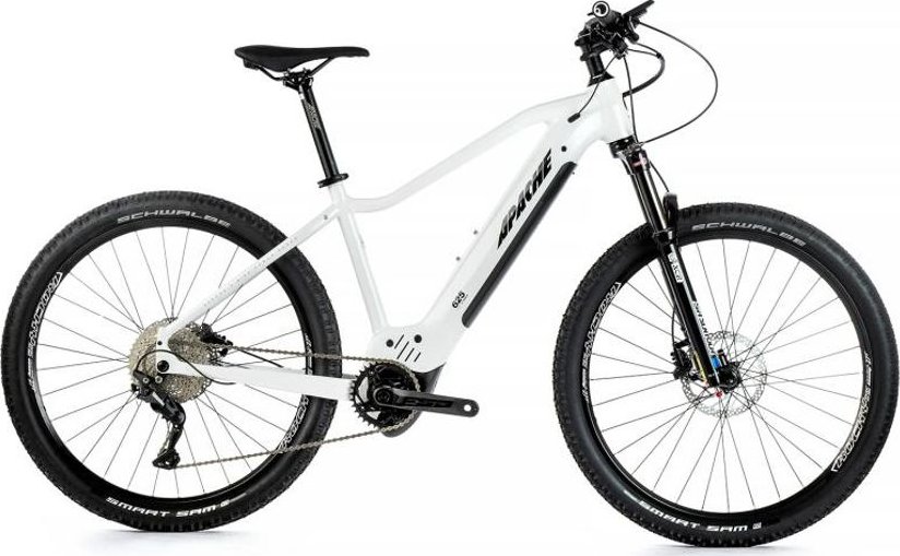 Horské elektrokolo Apache Tanka Tate Bosch white 2024 Velikost rámu kol US: 16"(US:S)