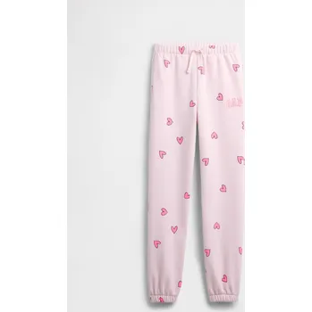 Dětské tepláky GAP s logem GAP růžová | fuchsiová 3482964