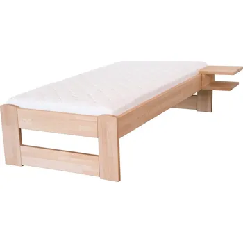 Postel Mrava Studentská postel Napoli povrchová úprava: přírodní, rozměr: 90x200