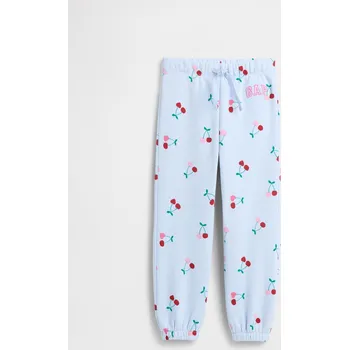 Dětské tepláky GAP s logem GAP světle modrá 3482945