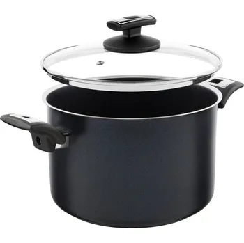 Hrnec Kolimax Hrnec COMFORT BLACK s poklicí, průměr 22 cm, objem 5.5 l + Kuchyňská chňapka v hodnotě 99,-