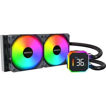 Počítačové chlazení Montech Hyper Flow Digital 240 Black