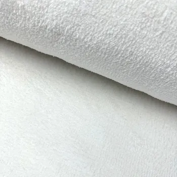 Potahový plyš Bonekal - Bílá