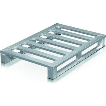 Žebřík ZARGES Hliníková paleta s patkami a ližinami, 45174, Rozměry DxŠxV (mm): 1200x800x150