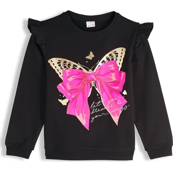 Dívčí oblečení GATE Mikina s potiskem 12Y 825-0504/89