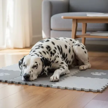 VYLEN Podložka pro psy - 6 podlahových dílů, šedá