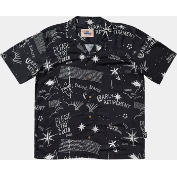 Pánská košile THE DUDES - Košile Trail Blazer Black Velikost: L