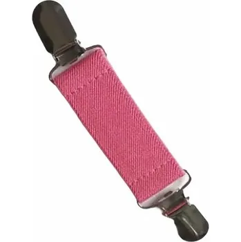 Čelenka DARK elastická spona - clip na oblečení / tmavě růžová