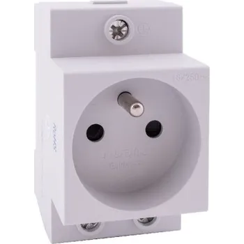 Elektrická zásuvka NOARK Electric Europe s.r.o. Zásuvka na DIN lištu Ex9DS-F