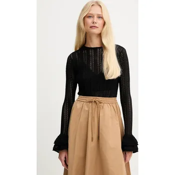 Dámský svetr Svetr Twinset dámský, černá barva, 252TP3181 99X, vel. XL