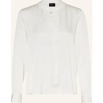 Dámská halenka S.Oliver Black Label Dámská Halenka Ze Saténu, bílá, 46