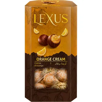 Čokoláda Lexus Orange Cream pralinky 140g