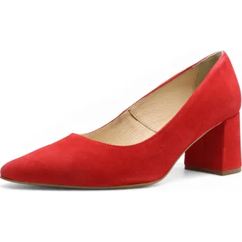 Dámská zimní obuv DÁMSKÉ LODIČKY ASPENA LG2506 21 ČERVENÁ Barva: Červená, Velikost: 41