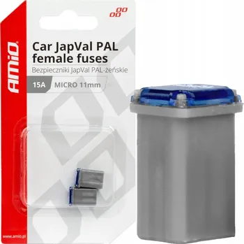 Brzdová hadice AMiO AUTOPOJISTKA JAPVAL PAL FEMALE SAMICE 2 KS 15A MICRO 11MM