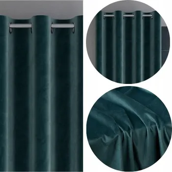 Obraz Závěs polozatemňovací s kroužky 140 cm x 250 cm