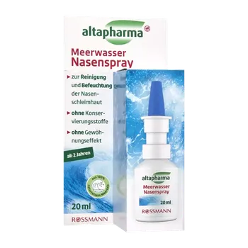 Nosní sprej altapharma Nosní sprej s mořskou vodou 20 ml
