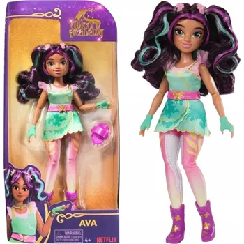 Panenka PANENKA LAYLA Z AKADEMIE JEDNOROŽCE 24 CM VLASOVÉ DOPLŇKY DĚTSKÁ HRAČKA