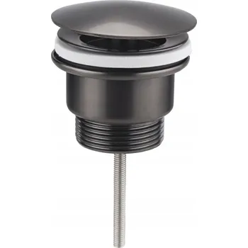 Sifon Umyvadlová výpust 5/4", neutrál, velká krytka, tl.10-55mm, dělový kov
