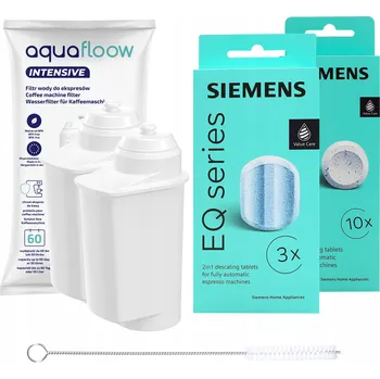 Příslušenství pro přípravu kávy Vodní filtr Aquafloow Intensive 2 ks pro kávovary Siemens/Bosch