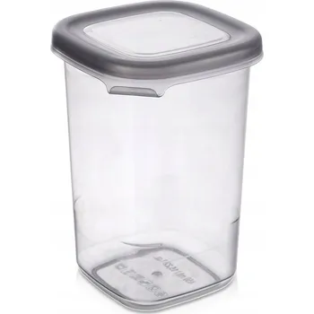 Dóza na potraviny Skleněná dóza na sypké potraviny s víčkem a těsněním 450 ml