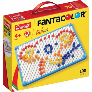 ostatní stavebnice Mozaika Quercetti 2122 Fantacolor Tab Basic mix 100 dílků