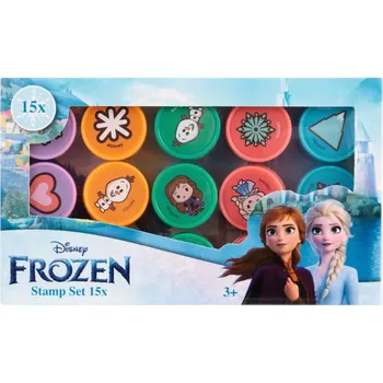 Party dekorace Set razítek Ledové království 15 ks
