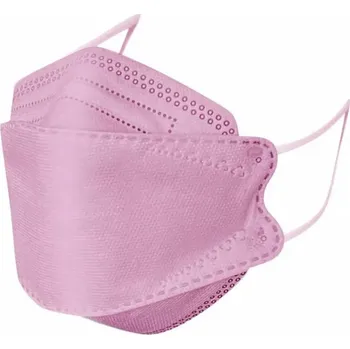 respirátor Respirátor all pink FFP2 / KN95 maska / růžová rouška / typ fish Velikost: 1 ks