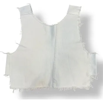 REVIVE CROP TOP pánský - světle modrý Velikost: L/XL