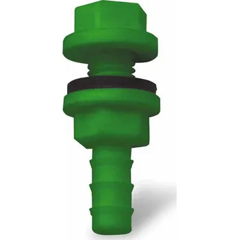 Redukce k tanku, vývod z nádržky plastový pro hadičkové napájecí rozvody 9 mm