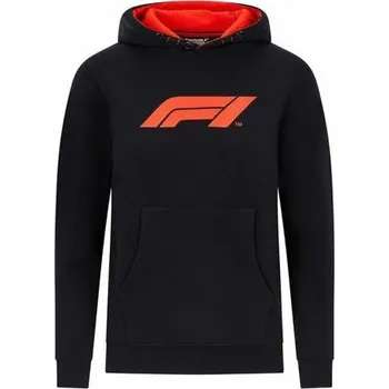 Pánská mikina Formula 1 F1 pánská mikina s kapucí černá Velikost: M