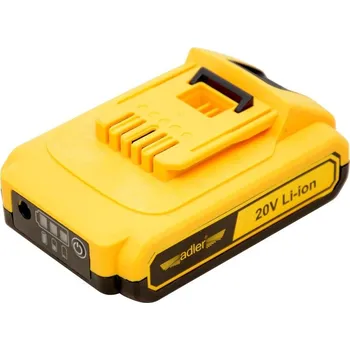 Baterie - akumulátor Li-Ion 2.0 Ah 20 V, pro AKU nářadí - ADLER 3411.2