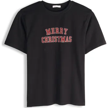 Dámské tričko GATE Bavlněné tričko s vánočním potiskem 44 625-1549/89